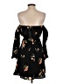 Lulus 100% Polyester Floral Black Casual Dress Size S - photo 2