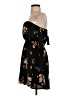 Lulus 100% Polyester Floral Black Casual Dress Size S - photo 5