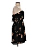 Lulus 100% Polyester Floral Black Casual Dress Size S - photo 4