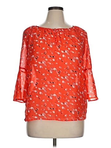 I.N. Studio 3/4 Sleeve Blouse (view 1)