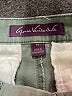 Gloria Vanderbilt Solid Green Khaki Shorts Size 14 - photo 3