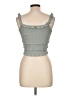 Love Tree 100% Polyester Green Sleeveless Top Size L - photo 2
