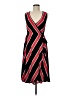 Torrid Stripes Black Casual Dress Size Med Plus (00) - photo 1