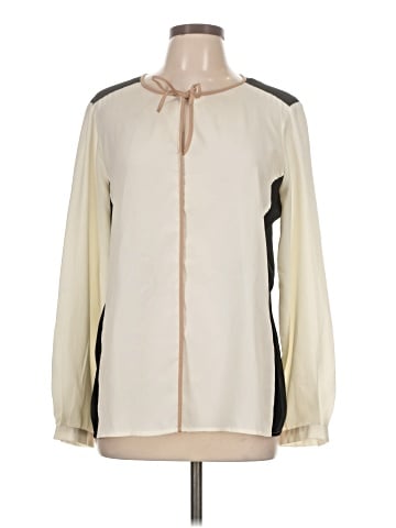 Ann Taylor Factory Long Sleeve Blouse (view 1)