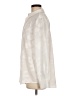 Rafaella 100% Polyester Hearts Ivory Long Sleeve Blouse Size M - photo 5
