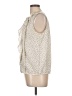 Ann Taylor LOFT 100% Polyester Ivory Sleeveless Blouse Size Lg Petite - photo 5