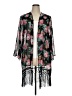 Liberty Love 100% Polyester Black Kimono Size XL - photo 1