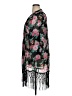 Liberty Love 100% Polyester Black Kimono Size XL - photo 5