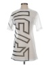 The Brand 100% Polyester Graphic Silver Short Sleeve Top Size XS - photo 1
