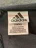 Adidas 100% Polyester Gray Track Jacket Size 18 - photo 6