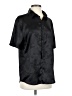 Shein 100% Polyester Stars Black Short Sleeve Blouse Size S - photo 4