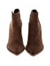 Gianni Bini 100% Leather Brown Ankle Boots Size 9 1/2 - photo 2