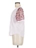 DKNY White Short Sleeve Top Size M - photo 5