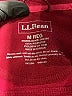 L.L.Bean 100% Polyester Burgundy Track Jacket Size M - photo 6