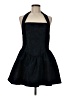Atoir 100% Polyester Argyle Floral Blue Black Cocktail Dress Size 8 - photo 1