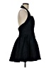Atoir 100% Polyester Argyle Floral Blue Black Cocktail Dress Size 8 - photo 4