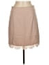 Hem & Thread 100% Polyester Solid Tan Casual Skirt Size M - photo 1