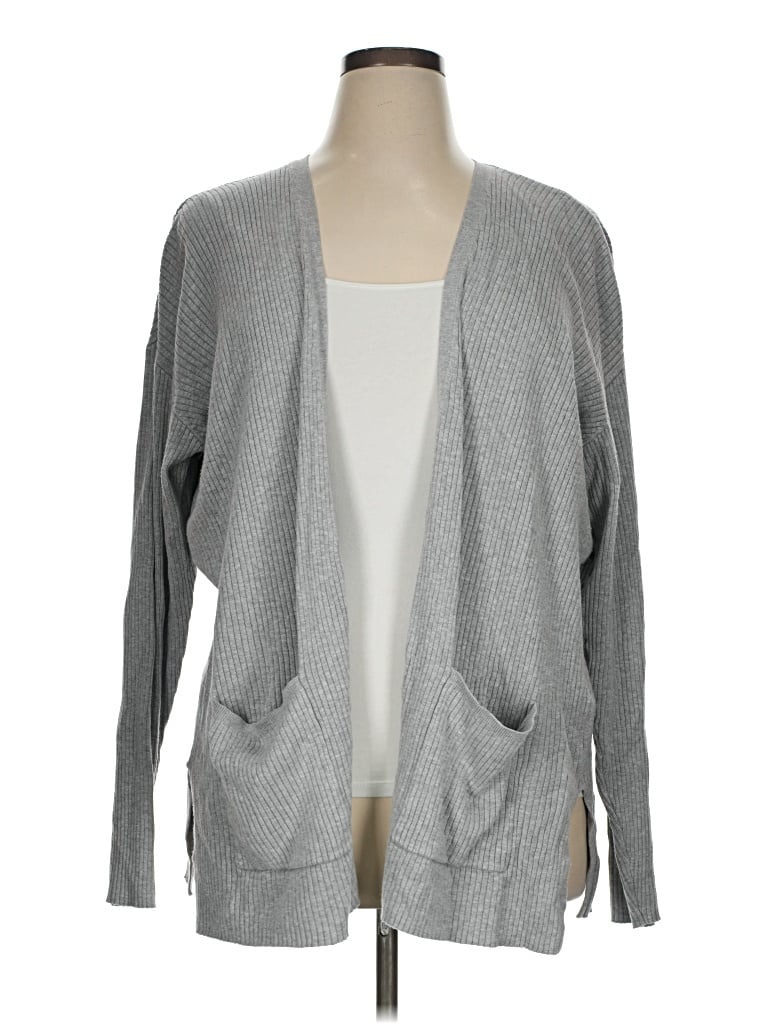 Pre-owned M&s Cardigan Sweater In Gray