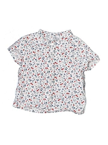Petit Bateau Short Sleeve Blouse (view 1)