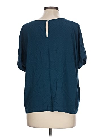 Ann Taylor LOFT Outlet Short Sleeve Blouse (view 2)