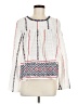Very J 100% Cotton White Long Sleeve Blouse Size M - photo 1