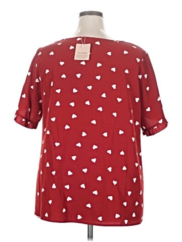 BLOOMCHIC Short Sleeve Blouse (view 2)