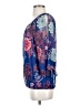 Perseption Concept 100% Polyester Blue 3/4 Sleeve Blouse Size S - photo 5