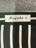Moyabo Stripes Black 3/4 Sleeve Button-Down Shirt Size XL - photo 7