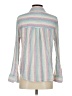 Rails 100% Cotton Stripes Teal Long Sleeve Button-Down Shirt Size XS - photo 2