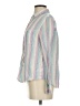 Rails 100% Cotton Stripes Teal Long Sleeve Button-Down Shirt Size XS - photo 5