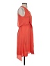 BCBGMAXAZRIA 100% Polyester Solid Orange Cocktail Dress Size XXS (estimated) - photo 4