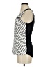 Express 100% Polyester Silver Sleeveless Top Size XS - photo 5