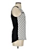Express 100% Polyester Silver Sleeveless Top Size XS - photo 4