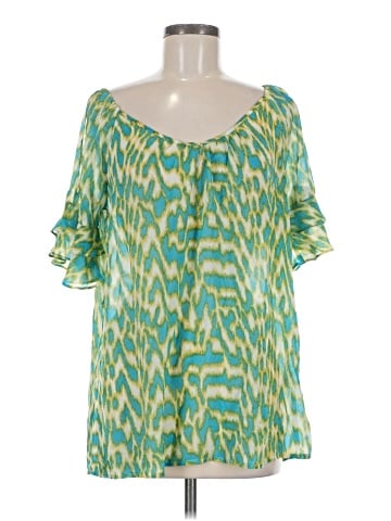 Forever 21 Short Sleeve Blouse (view 1)