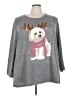 Catherines 100% Acrylic Gray Pullover Sweater Size 3X - photo 1