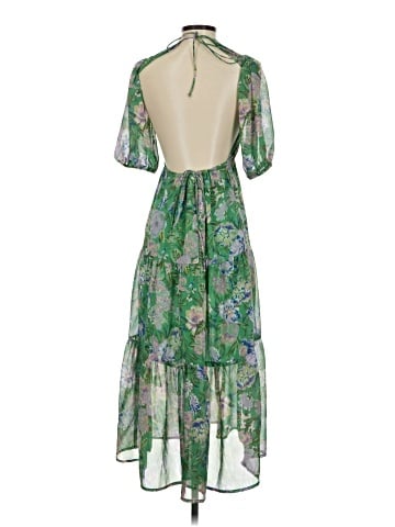Olivaceous Casual Dress (view 2)