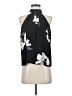 Francesca's 100% Polyester Black Sleeveless Blouse Size S - photo 1