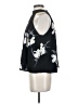 Francesca's 100% Polyester Black Sleeveless Blouse Size S - photo 5