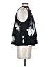 Francesca's 100% Polyester Black Sleeveless Blouse Size S - photo 4