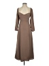 Wilfred Solid Brown Cocktail Dress Size 0 - photo 1