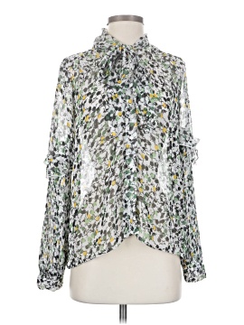 Topshop Long Sleeve Blouse (view 1)