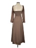 Wilfred Solid Brown Cocktail Dress Size 0 - photo 2