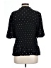 Lands' End Polka Dots Black Short Sleeve Turtleneck Size L - photo 2