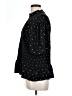 Lands' End Polka Dots Black Short Sleeve Turtleneck Size L - photo 5