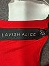 Lavish Alice 100% Polyester Red Cocktail Dress Size 2 - photo 7