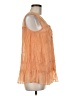 Floreat Orange Sleeveless Blouse Size 6 - photo 4