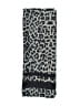 Unbranded Animal Print Gray Blue Scarf One size - photo 2