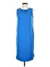 Ann Taylor Solid Blue Casual Dress Size XS (tall) - photo 1