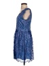 Assorted Brands Paisley Blue Cocktail Dress Size S - photo 5