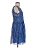Assorted Brands Paisley Blue Cocktail Dress Size S - photo 4